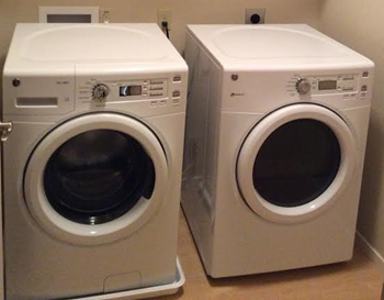 High efficiency washer and dryer in every residence